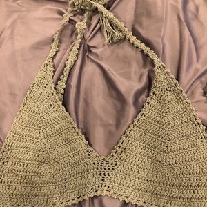 owl fish Tops - Crochet top owl fish Tops - Crochet top